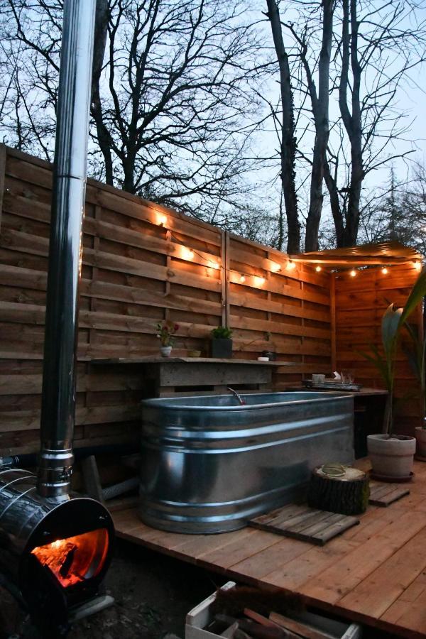 Tente Bivouac Option Bain Chauffee Au Bois Idrac-Respailles Luaran gambar
