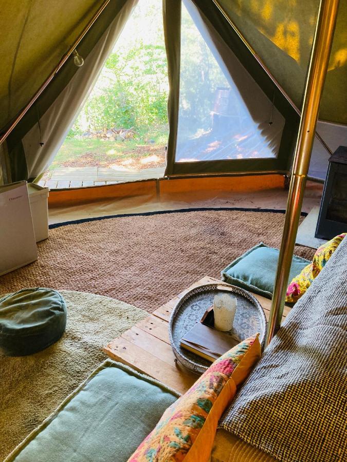 Tente Bivouac Option Bain Chauffee Au Bois Idrac-Respailles Luaran gambar